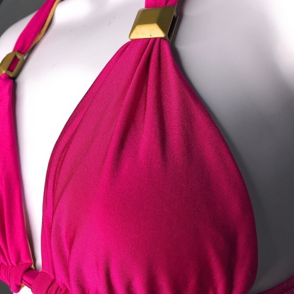 Designer Reversible Bikini Top - Picture 2 of 5